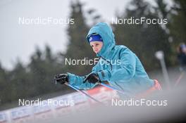 19.02.2023, Oberhof, Germany (GER): Anais Chevalier-Bouchet (FRA) - IBU World Championships Biathlon, mass women, Oberhof (GER). www.nordicfocus.com. © Reichert/NordicFocus. Every downloaded picture is fee-liable.