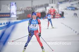 19.02.2023, Oberhof, Germany (GER): Lou Jeanmonnot (FRA) - IBU World Championships Biathlon, mass women, Oberhof (GER). www.nordicfocus.com. © Reichert/NordicFocus. Every downloaded picture is fee-liable.