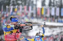 19.02.2023, Oberhof, Germany (GER): Julia Simon (FRA) - IBU World Championships Biathlon, mass women, Oberhof (GER). www.nordicfocus.com. © Reichert/NordicFocus. Every downloaded picture is fee-liable.