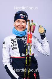 08.02.2023, Oberhof, Germany (GER): Ingrid Landmark Tandrevold (NOR) - IBU World Championships Biathlon, medals, Oberhof (GER). www.nordicfocus.com. © Manzoni/NordicFocus. Every downloaded picture is fee-liable.