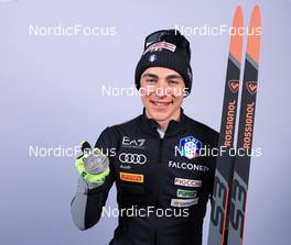 08.02.2023, Oberhof, Germany (GER): Didier Bionaz (ITA) - IBU World Championships Biathlon, medals, Oberhof (GER). www.nordicfocus.com. © Manzoni/NordicFocus. Every downloaded picture is fee-liable.