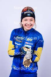 15.02.2023, Oberhof, Germany (GER): Linn Persson (SWE) - IBU World Championships Biathlon, medals, Oberhof (GER). www.nordicfocus.com. © Manzoni/NordicFocus. Every downloaded picture is fee-liable.