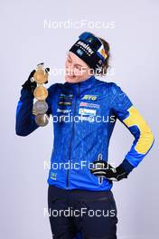 19.02.2023, Oberhof, Germany (GER): Hanna Oeberg (SWE) - IBU World Championships Biathlon, medals, Oberhof (GER). www.nordicfocus.com. © Manzoni/NordicFocus. Every downloaded picture is fee-liable.