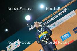 15.02.2023, Oberhof, Germany (GER): Hanna Oeberg (SWE) - IBU World Championships Biathlon, medals, Oberhof (GER). www.nordicfocus.com. © Reichert/NordicFocus. Every downloaded picture is fee-liable.
