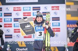 19.02.2023, Oberhof, Germany (GER): Hanna Oeberg (SWE) - IBU World Championships Biathlon, medals, Oberhof (GER). www.nordicfocus.com. © Reichert/NordicFocus. Every downloaded picture is fee-liable.