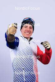 18.02.2023, Oberhof, Germany (GER): Quentin Fillon Maillet (FRA) - IBU World Championships Biathlon, medals, Oberhof (GER). www.nordicfocus.com. © Manzoni/NordicFocus. Every downloaded picture is fee-liable.
