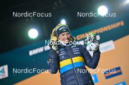 15.02.2023, Oberhof, Germany (GER): Hanna Oeberg (SWE) - IBU World Championships Biathlon, medals, Oberhof (GER). www.nordicfocus.com. © Reichert/NordicFocus. Every downloaded picture is fee-liable.