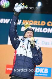 12.02.2023, Oberhof, Germany (GER): Johannes Thingnes Boe (NOR) - IBU World Championships Biathlon, medals, Oberhof (GER). www.nordicfocus.com. © Reichert/NordicFocus. Every downloaded picture is fee-liable.
