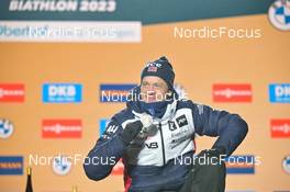08.02.2023, Oberhof, Germany (GER): Tarjei Boe (NOR) - IBU World Championships Biathlon, medals, Oberhof (GER). www.nordicfocus.com. © Reichert/NordicFocus. Every downloaded picture is fee-liable.