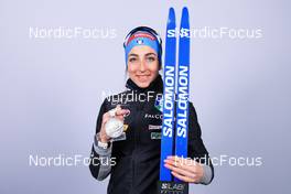 08.02.2023, Oberhof, Germany (GER): Lisa Vittozzi (ITA) - IBU World Championships Biathlon, medals, Oberhof (GER). www.nordicfocus.com. © Manzoni/NordicFocus. Every downloaded picture is fee-liable.
