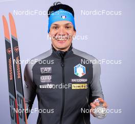 08.02.2023, Oberhof, Germany (GER): Tommaso Giacomel (ITA) - IBU World Championships Biathlon, medals, Oberhof (GER). www.nordicfocus.com. © Manzoni/NordicFocus. Every downloaded picture is fee-liable.