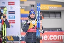 19.02.2023, Oberhof, Germany (GER): Julia Simon (FRA) - IBU World Championships Biathlon, medals, Oberhof (GER). www.nordicfocus.com. © Reichert/NordicFocus. Every downloaded picture is fee-liable.