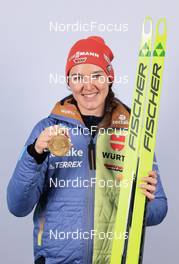 10.02.2023, Oberhof, Germany (GER): Denise Herrmann-Wick (GER) - IBU World Championships Biathlon, medals, Oberhof (GER). www.nordicfocus.com. © Manzoni/NordicFocus. Every downloaded picture is fee-liable.