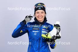 10.02.2023, Oberhof, Germany (GER): Hanna Oeberg (SWE) - IBU World Championships Biathlon, medals, Oberhof (GER). www.nordicfocus.com. © Manzoni/NordicFocus. Every downloaded picture is fee-liable.