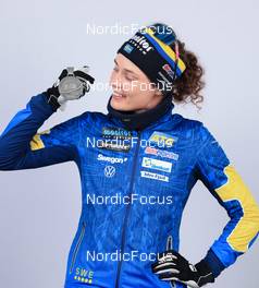 10.02.2023, Oberhof, Germany (GER): Hanna Oeberg (SWE) - IBU World Championships Biathlon, medals, Oberhof (GER). www.nordicfocus.com. © Manzoni/NordicFocus. Every downloaded picture is fee-liable.