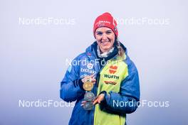 18.02.2023, Oberhof, Germany (GER): Denise Herrmann-Wick (GER) - IBU World Championships Biathlon, medals, Oberhof (GER). www.nordicfocus.com. © Manzoni/NordicFocus. Every downloaded picture is fee-liable.