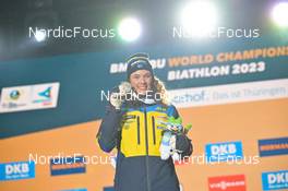 11.02.2023, Oberhof, Germany (GER): Hanna Oeberg (SWE) - IBU World Championships Biathlon, medals, Oberhof (GER). www.nordicfocus.com. © Reichert/NordicFocus. Every downloaded picture is fee-liable.