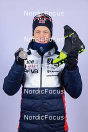 11.02.2023, Oberhof, Germany (GER): Tarjei Boe (NOR) - IBU World Championships Biathlon, medals, Oberhof (GER). www.nordicfocus.com. © Manzoni/NordicFocus. Every downloaded picture is fee-liable.