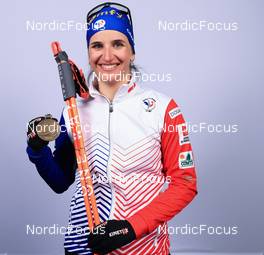 08.02.2023, Oberhof, Germany (GER): Julia Simon (FRA) - IBU World Championships Biathlon, medals, Oberhof (GER). www.nordicfocus.com. © Manzoni/NordicFocus. Every downloaded picture is fee-liable.