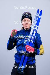 18.02.2023, Oberhof, Germany (GER): Elvira Oeberg (SWE) - IBU World Championships Biathlon, medals, Oberhof (GER). www.nordicfocus.com. © Manzoni/NordicFocus. Every downloaded picture is fee-liable.