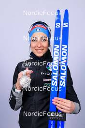 08.02.2023, Oberhof, Germany (GER): Lisa Vittozzi (ITA) - IBU World Championships Biathlon, medals, Oberhof (GER). www.nordicfocus.com. © Manzoni/NordicFocus. Every downloaded picture is fee-liable.