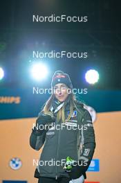 15.02.2023, Oberhof, Germany (GER): Lisa Vittozzi (ITA) - IBU World Championships Biathlon, medals, Oberhof (GER). www.nordicfocus.com. © Reichert/NordicFocus. Every downloaded picture is fee-liable.