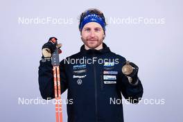 18.02.2023, Oberhof, Germany (GER): Peppe Femling (SWE) - IBU World Championships Biathlon, medals, Oberhof (GER). www.nordicfocus.com. © Manzoni/NordicFocus. Every downloaded picture is fee-liable.