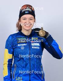 10.02.2023, Oberhof, Germany (GER): Linn Persson (SWE) - IBU World Championships Biathlon, medals, Oberhof (GER). www.nordicfocus.com. © Manzoni/NordicFocus. Every downloaded picture is fee-liable.