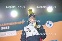 08.02.2023, Oberhof, Germany (GER): Johannes Thingnes Boe (NOR) - IBU World Championships Biathlon, medals, Oberhof (GER). www.nordicfocus.com. © Reichert/NordicFocus. Every downloaded picture is fee-liable.