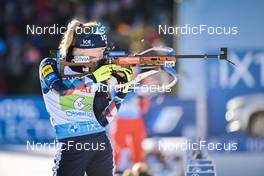 08.02.2023, Oberhof, Germany (GER): Marte Olsbu Roeiseland (NOR) - IBU World Championships Biathlon, mixed relay, Oberhof (GER). www.nordicfocus.com. © Reichert/NordicFocus. Every downloaded picture is fee-liable.
