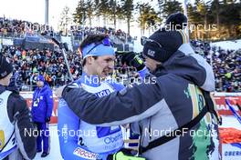 08.02.2023, Oberhof, Germany (GER): Tommaso Giacomel (ITA) - IBU World Championships Biathlon, mixed relay, Oberhof (GER). www.nordicfocus.com. © Manzoni/NordicFocus. Every downloaded picture is fee-liable.