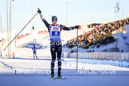 08.02.2023, Oberhof, Germany (GER): Johannes Thingnes Boe (NOR) - IBU World Championships Biathlon, mixed relay, Oberhof (GER). www.nordicfocus.com. © Manzoni/NordicFocus. Every downloaded picture is fee-liable.