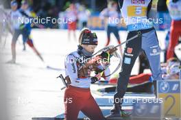 08.02.2023, Oberhof, Germany (GER): Elisa Gasparin (SUI) - IBU World Championships Biathlon, mixed relay, Oberhof (GER). www.nordicfocus.com. © Reichert/NordicFocus. Every downloaded picture is fee-liable.