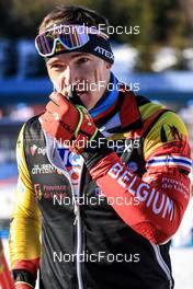 08.02.2023, Oberhof, Germany (GER): Florent Claude (BEL) - IBU World Championships Biathlon, mixed relay, Oberhof (GER). www.nordicfocus.com. © Manzoni/NordicFocus. Every downloaded picture is fee-liable.