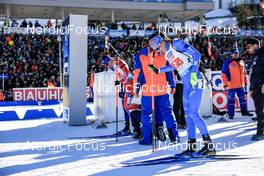 08.02.2023, Oberhof, Germany (GER): Lisa Vittozzi (ITA) - IBU World Championships Biathlon, mixed relay, Oberhof (GER). www.nordicfocus.com. © Manzoni/NordicFocus. Every downloaded picture is fee-liable.