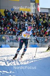 08.02.2023, Oberhof, Germany (GER): Sturla Holm Laegreid (NOR) - IBU World Championships Biathlon, mixed relay, Oberhof (GER). www.nordicfocus.com. © Reichert/NordicFocus. Every downloaded picture is fee-liable.