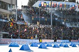 08.02.2023, Oberhof, Germany (GER): Event Feature: Public of the race - IBU World Championships Biathlon, mixed relay, Oberhof (GER). www.nordicfocus.com. © Reichert/NordicFocus. Every downloaded picture is fee-liable.