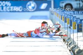 08.02.2023, Oberhof, Germany (GER): Christian Gow (CAN) - IBU World Championships Biathlon, mixed relay, Oberhof (GER). www.nordicfocus.com. © Reichert/NordicFocus. Every downloaded picture is fee-liable.