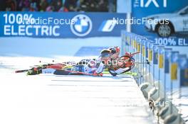 08.02.2023, Oberhof, Germany (GER): Sean Doherty (USA) - IBU World Championships Biathlon, mixed relay, Oberhof (GER). www.nordicfocus.com. © Reichert/NordicFocus. Every downloaded picture is fee-liable.