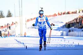 08.02.2023, Oberhof, Germany (GER): Tommaso Giacomel (ITA) - IBU World Championships Biathlon, mixed relay, Oberhof (GER). www.nordicfocus.com. © Manzoni/NordicFocus. Every downloaded picture is fee-liable.