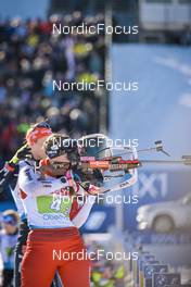 08.02.2023, Oberhof, Germany (GER): Lena Haecki-Gross (SUI) - IBU World Championships Biathlon, mixed relay, Oberhof (GER). www.nordicfocus.com. © Reichert/NordicFocus. Every downloaded picture is fee-liable.