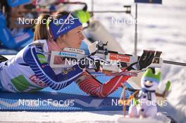 08.02.2023, Oberhof, Germany (GER): Anais Chevalier-Bouchet (FRA) - IBU World Championships Biathlon, mixed relay, Oberhof (GER). www.nordicfocus.com. © Reichert/NordicFocus. Every downloaded picture is fee-liable.