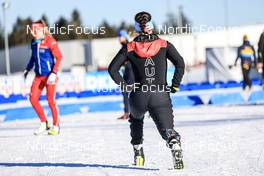 08.02.2023, Oberhof, Germany (GER): Dunja Zdouc (AUT) - IBU World Championships Biathlon, mixed relay, Oberhof (GER). www.nordicfocus.com. © Manzoni/NordicFocus. Every downloaded picture is fee-liable.
