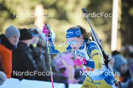 08.02.2023, Oberhof, Germany (GER): Hanna Oeberg (SWE) - IBU World Championships Biathlon, mixed relay, Oberhof (GER). www.nordicfocus.com. © Reichert/NordicFocus. Every downloaded picture is fee-liable.