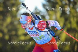 08.02.2023, Oberhof, Germany (GER): Nadia Moser (CAN) - IBU World Championships Biathlon, mixed relay, Oberhof (GER). www.nordicfocus.com. © Reichert/NordicFocus. Every downloaded picture is fee-liable.