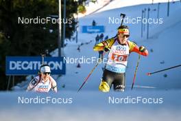 08.02.2023, Oberhof, Germany (GER): Lotte Lie (BEL) - IBU World Championships Biathlon, mixed relay, Oberhof (GER). www.nordicfocus.com. © Reichert/NordicFocus. Every downloaded picture is fee-liable.
