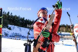08.02.2023, Oberhof, Germany (GER): Joanne Reid (USA) - IBU World Championships Biathlon, mixed relay, Oberhof (GER). www.nordicfocus.com. © Manzoni/NordicFocus. Every downloaded picture is fee-liable.