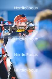 08.02.2023, Oberhof, Germany (GER): Benedikt Doll (GER) - IBU World Championships Biathlon, mixed relay, Oberhof (GER). www.nordicfocus.com. © Reichert/NordicFocus. Every downloaded picture is fee-liable.