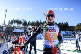 08.02.2023, Oberhof, Germany (GER): Benedikt Doll (GER) - IBU World Championships Biathlon, mixed relay, Oberhof (GER). www.nordicfocus.com. © Manzoni/NordicFocus. Every downloaded picture is fee-liable.