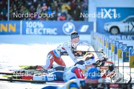 08.02.2023, Oberhof, Germany (GER): Niklas Hartweg (SUI) - IBU World Championships Biathlon, mixed relay, Oberhof (GER). www.nordicfocus.com. © Reichert/NordicFocus. Every downloaded picture is fee-liable.